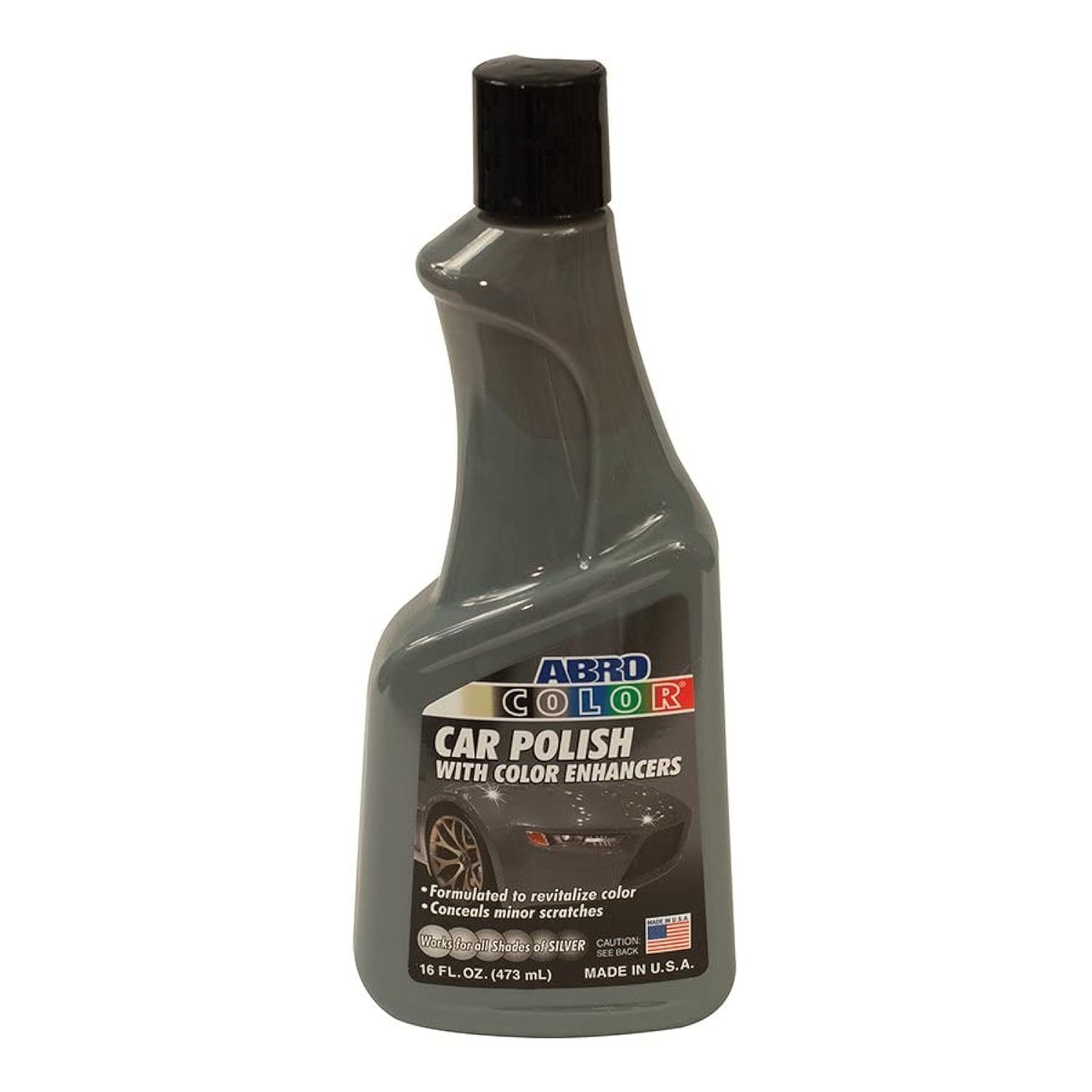 Car Polish ABRO Silver: Scratch Remover for Vehicles and Car Paint Scratch Repair Restorer Wax, Polishing Compound for Car Detailing, Paint Scratch Repair for Vehicles, Car Scratch Remover 16oz.
