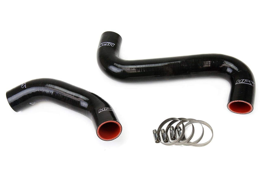 Black HPS 57-1061-BLK Silicone Radiator Coolant Hose Kit