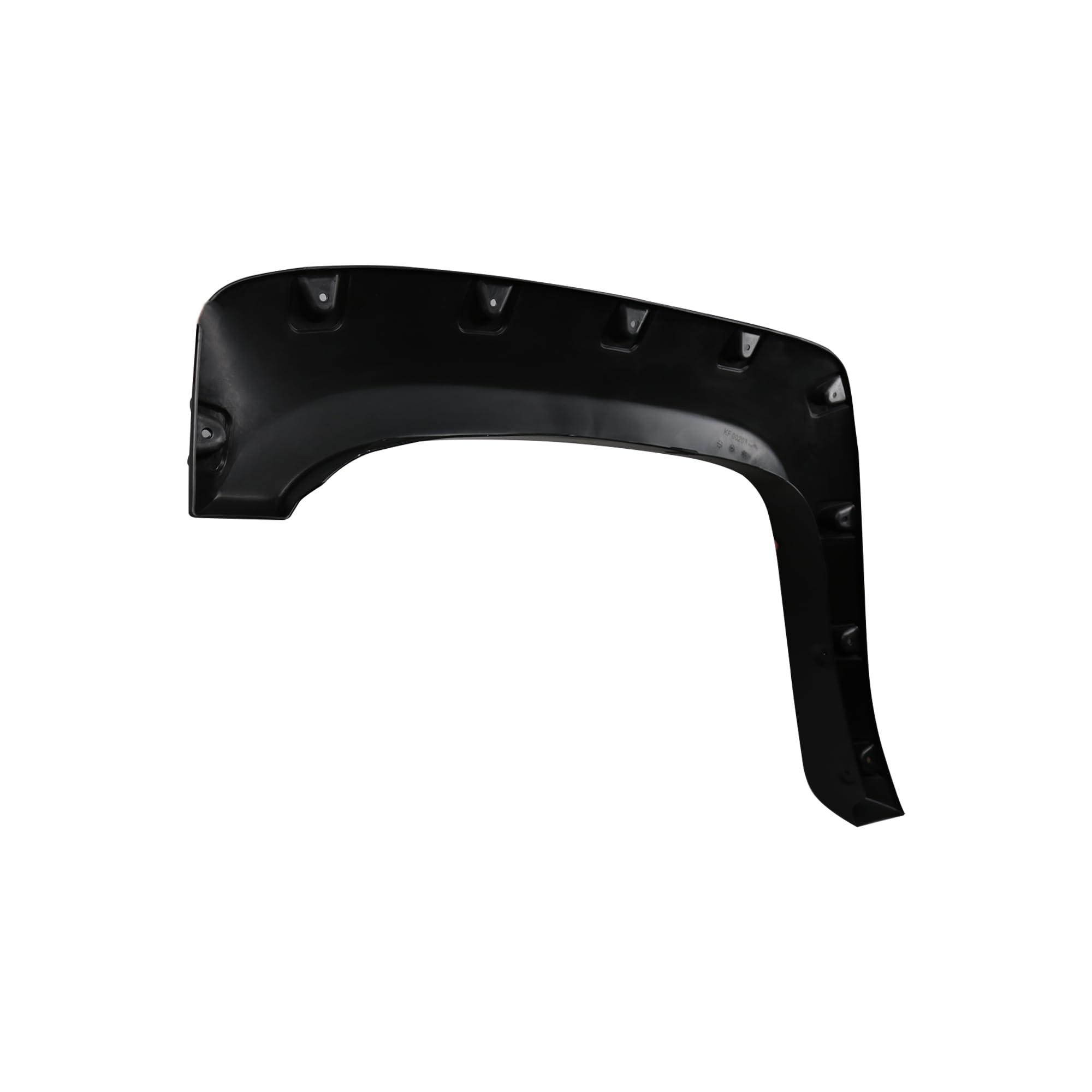 Fender Flares Black Riveted Style Black Compatible with 07-14 Silverado 1500|2007-2014 Chevrolet Silverado 2500|07-14 Silverado 3500-FPSSI07