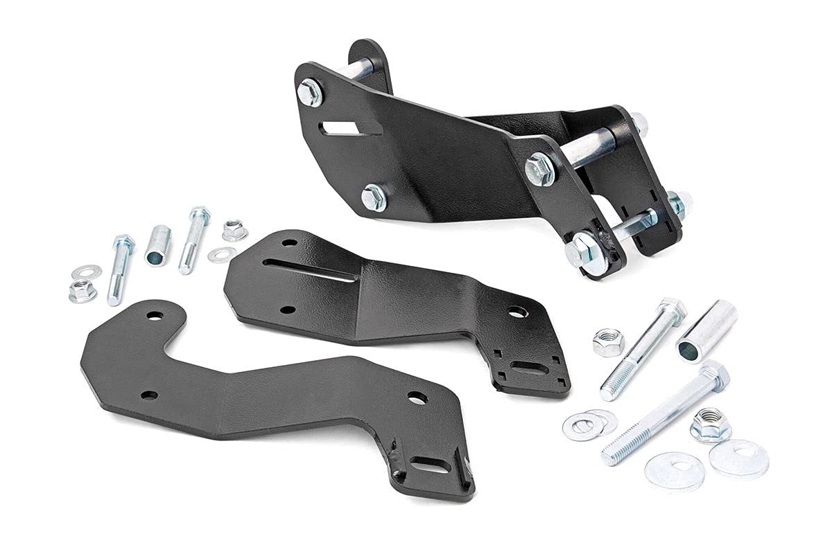 Rough Country Control Arm Relocation Kit Front for 07-18 Jeep Wrangler - 110600