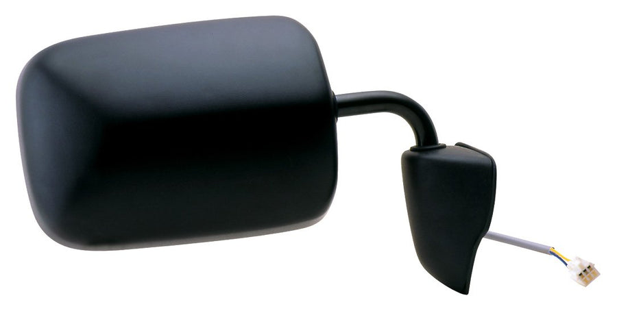 Fit System Side Passenger Mirror for Dodge Full Size Van, Textured Black, Foldaway, Power