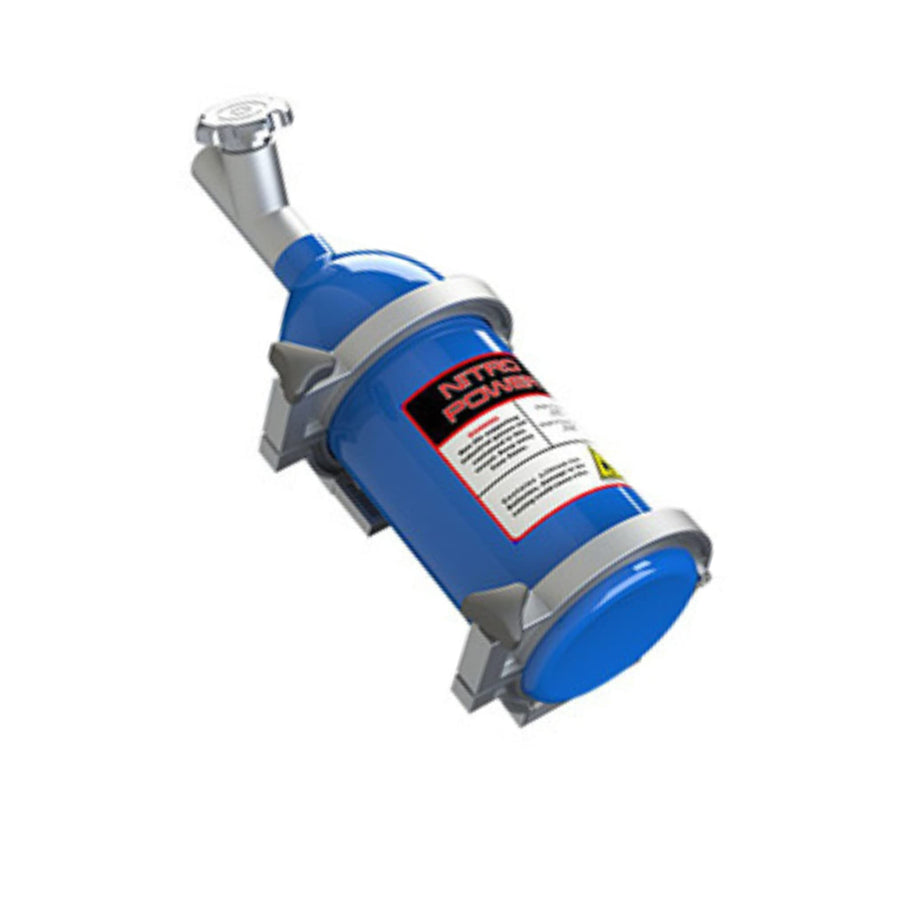 Blue Nitrous Power Storage Container and Tool Roll