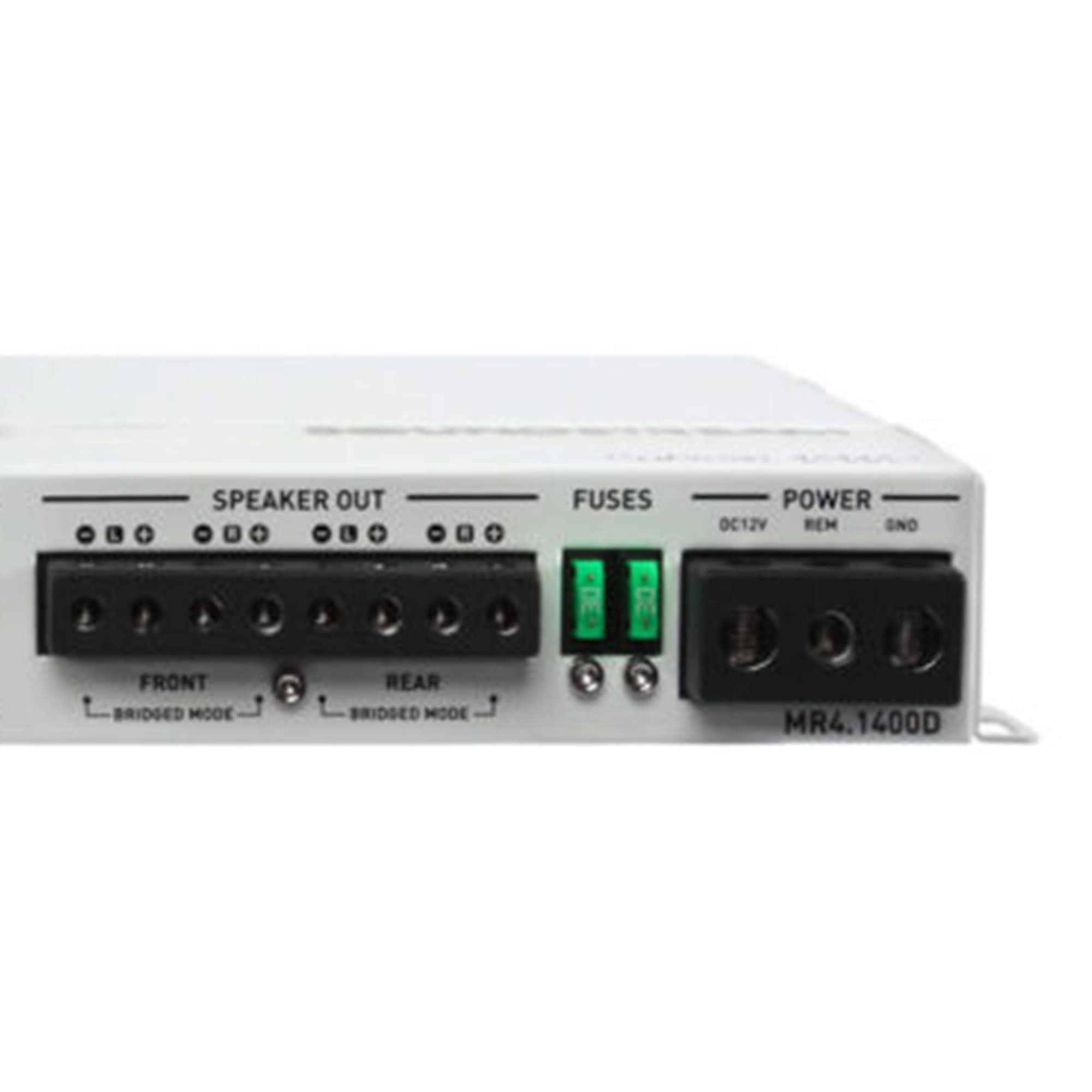 Rubicon MR4.1400D Soundstream Nano Marine 1400W Class D 4-Channel Amplifier,White