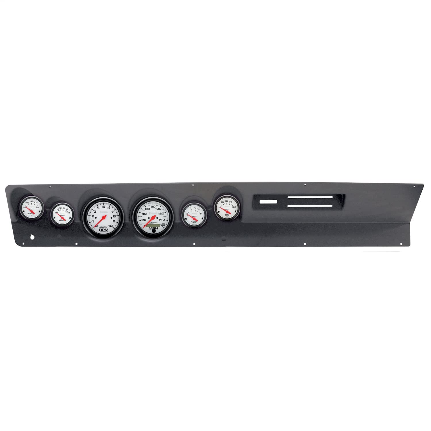 AutoMeter Dash Kit Direct Fit, (3 3/8" X2, 2 1/16" X4), Dodge Dart Ac 67-69, Phantom (2120-09)