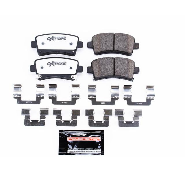 Power Stop Z26 Rear Z26-1430 Carbon-Fiber Ceramic Brake Pads For Buick All, Buick LaCrosse, Buick Regal, Cadillac XTS, Chevy Impala, Chevy Malibu, Chevy Malibu Limi, Saab 9-5 [Model Specific]