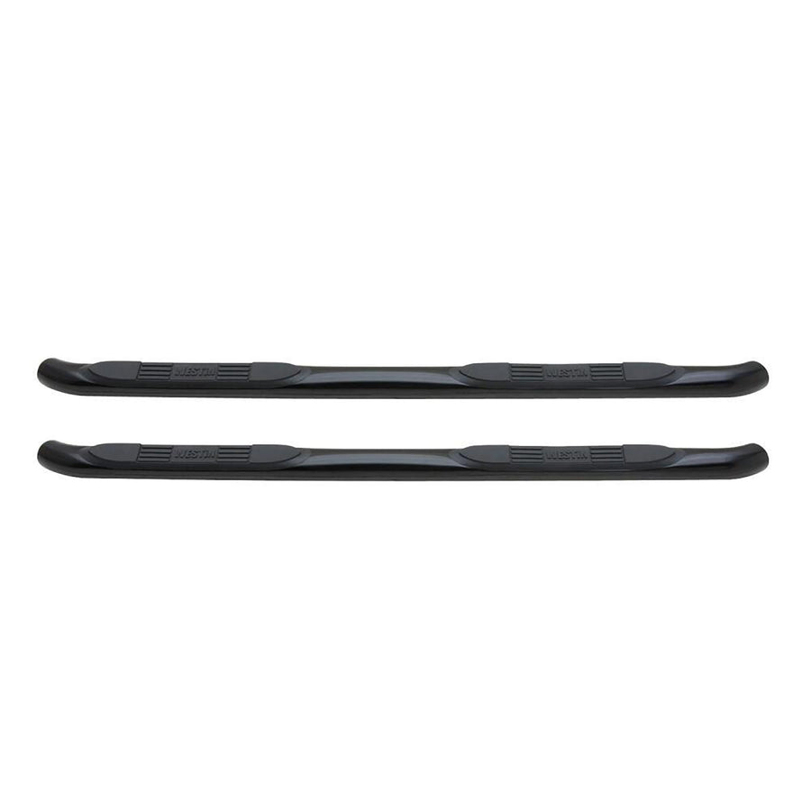 Westin E-Series 23-2405 3 Round Nerf Bars fits 2004-2006 Tundra Double Cab Black Pair