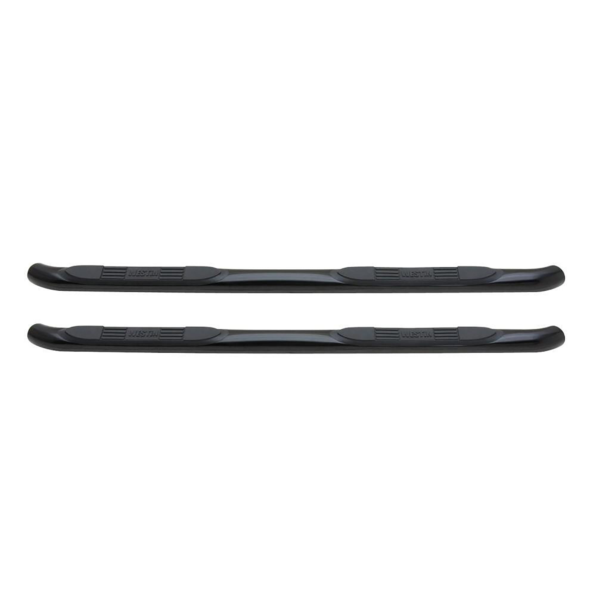 Westin E-Series 23-2405 3 Round Nerf Bars fits 2004-2006 Tundra Double Cab Black Pair