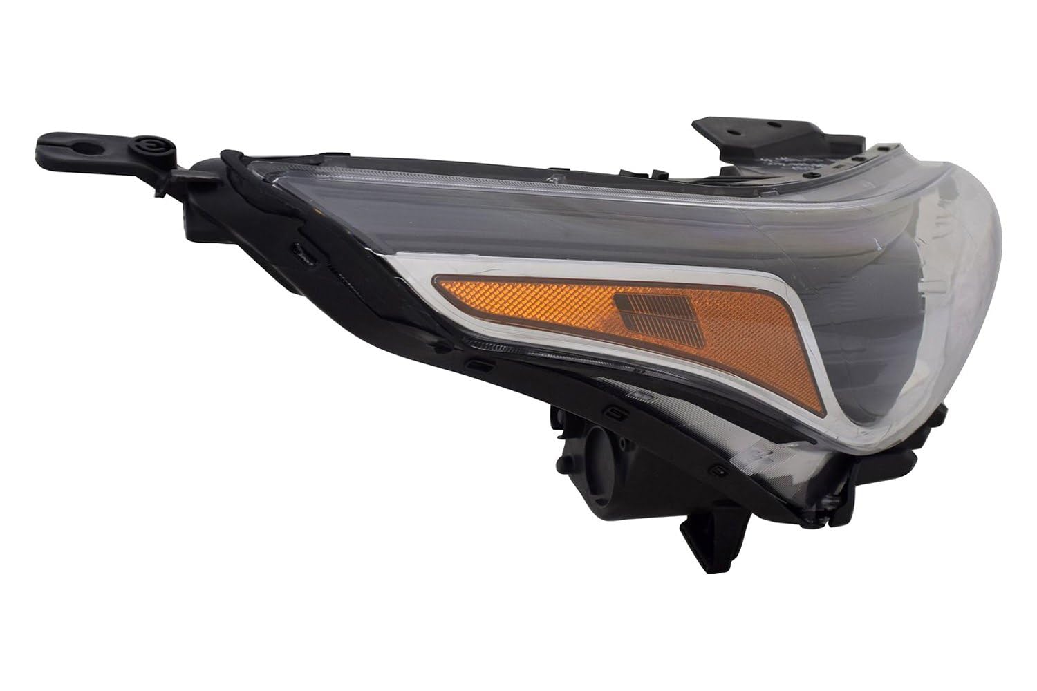 Right TYC Headlight Assembly Compatible with 2019-2021 Kia Forte