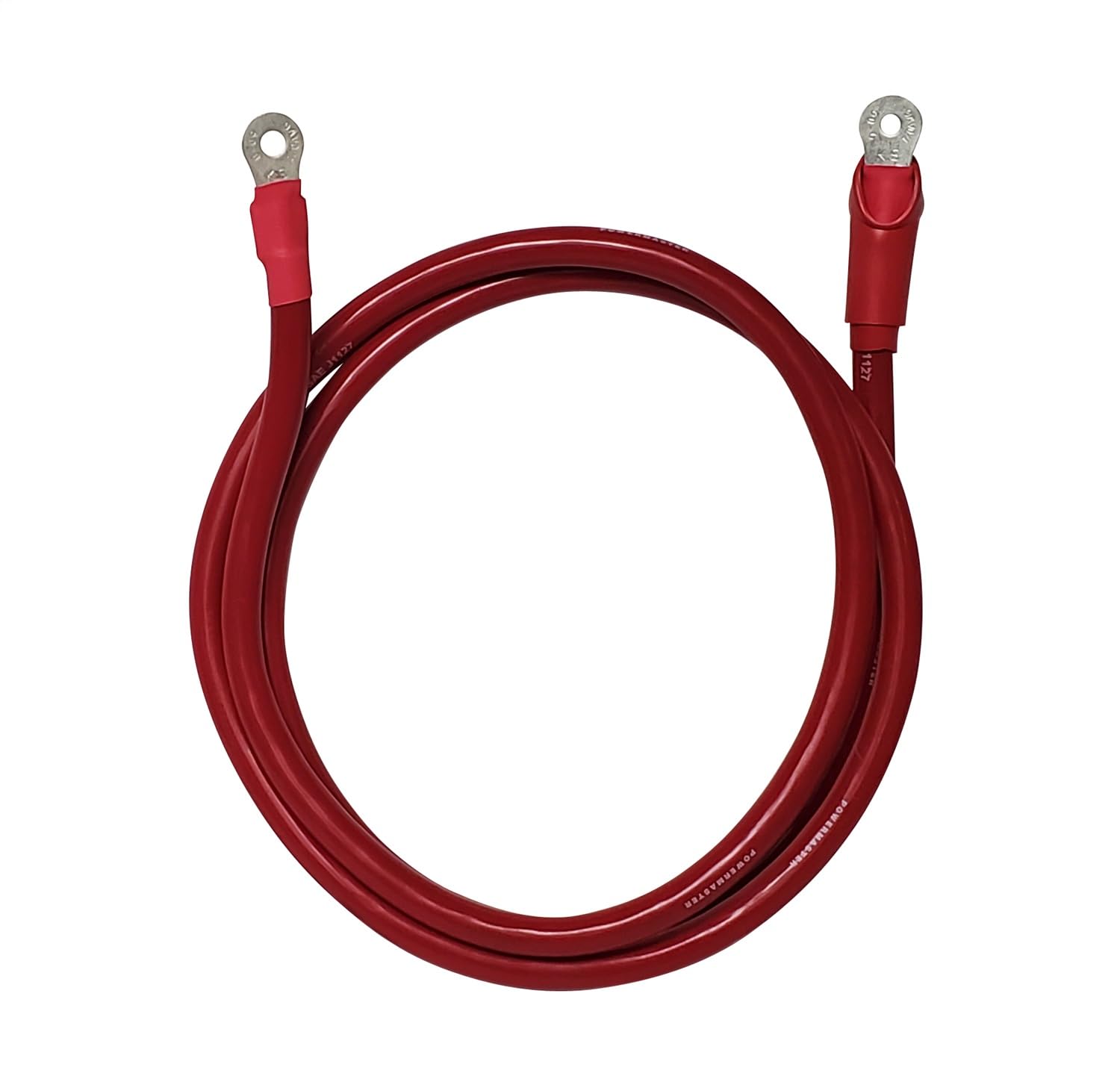 1-507-130 Powermaster Alt Charge Wire 0g 7 ft 5/16 & 1/4 Eyelet