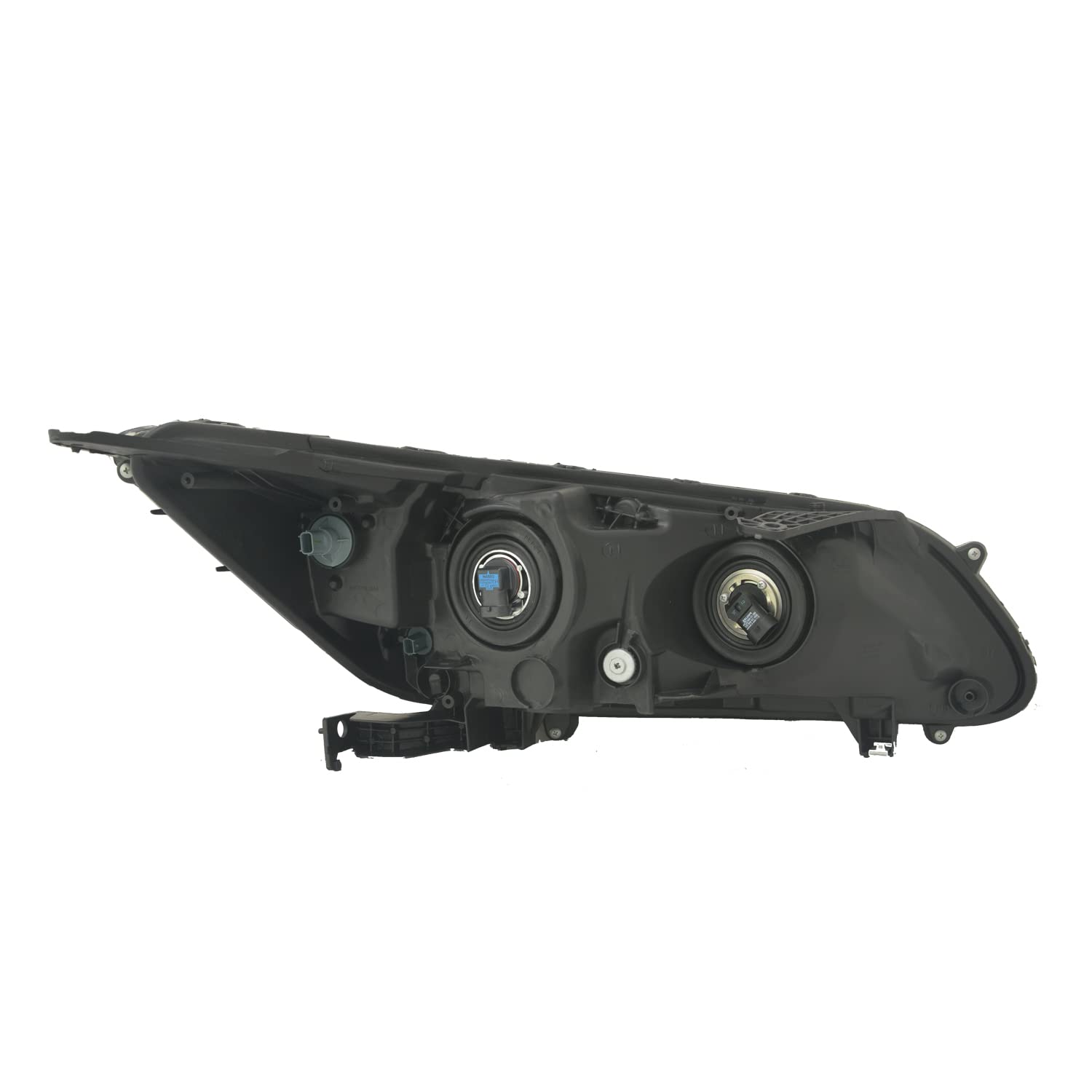 Right TYC Headlight Assembly Compatible with 2013-2015 Honda Accord