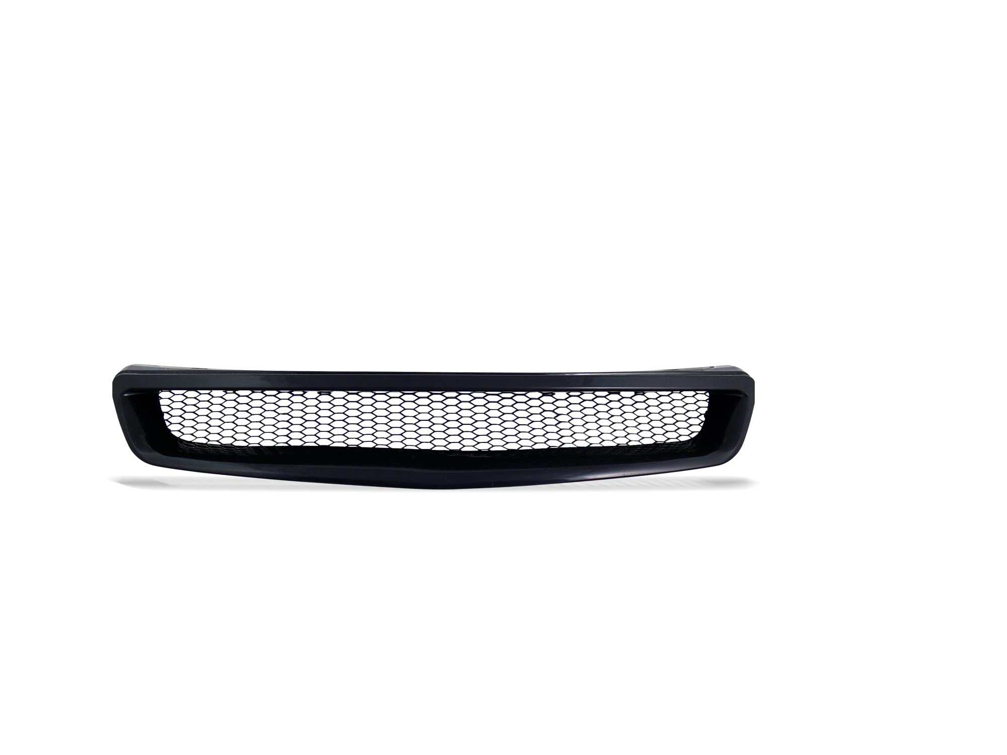 Mesh Front Hood Bumper Grille Armordillo USA - Gloss Black Fits 1999-2000 Honda Civic