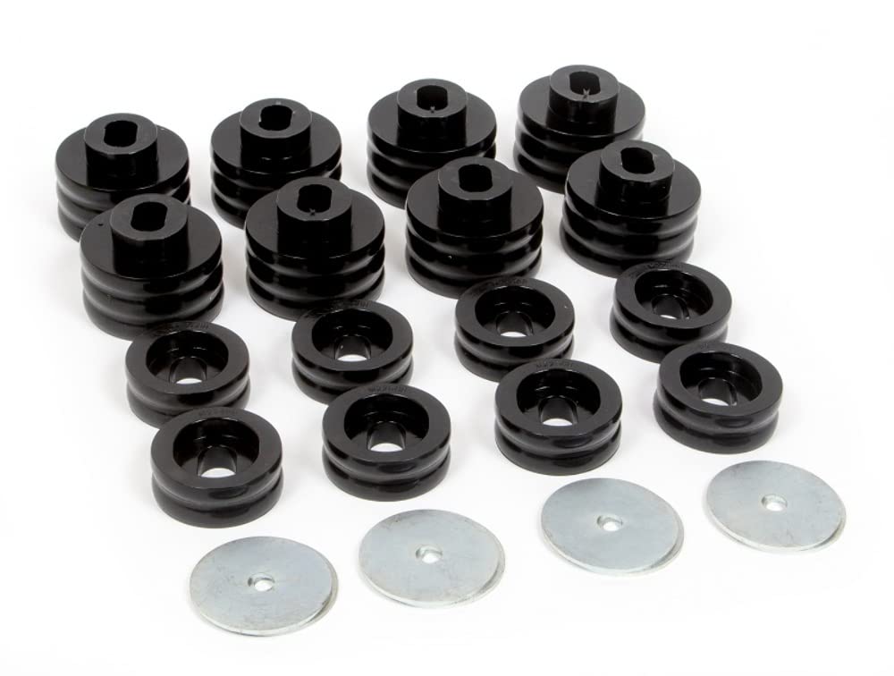 Polyurethane Body Mounts Daystar Compatible with/Replacement for 1999-2014 Chevy Silverado 1500 4WD/2WD (fits All cabs, excludes Canadian Models)