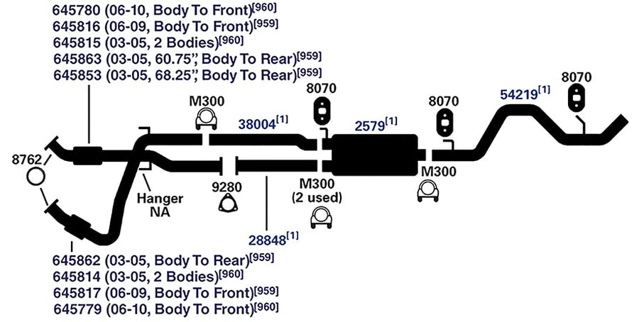 Exhaust Gasket AP Exhaust 9280