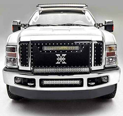 ZROADZ Black Front Bumper LED Bracket 2008-2010 F250/350 Z325632