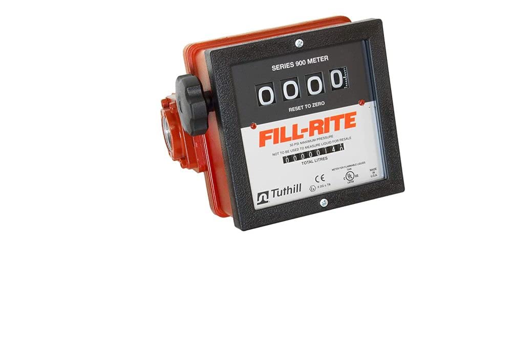 12V FILL-RITE FR4211HL - 20 GPM Fuel Transfer Pump w/ Meter & Nozzle