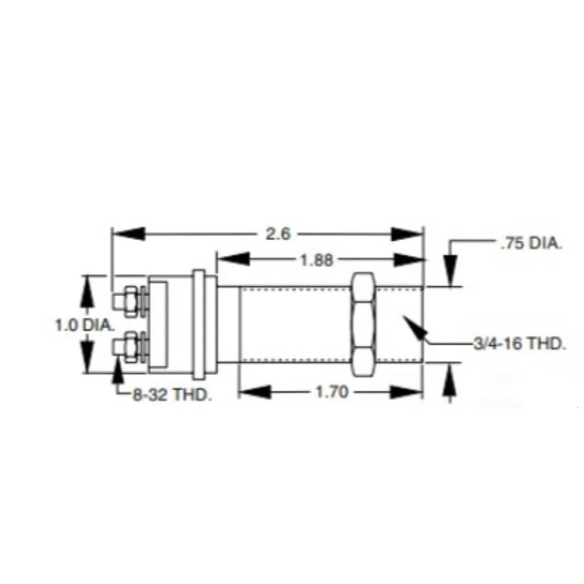 Magnetic Proximity Sender Sierra International 1507678P for Tachometer