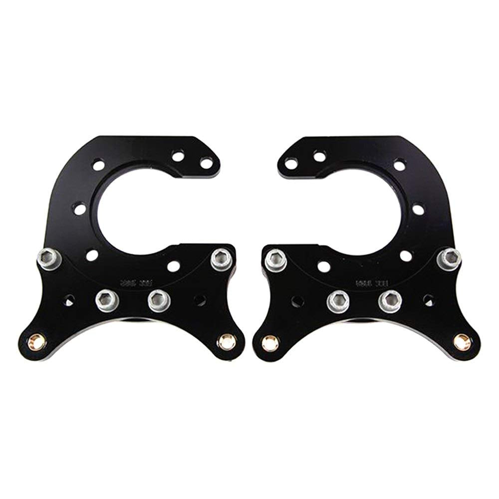 Brackets (2) - Rear-Olds/Pont, P/S 2.81" Offset