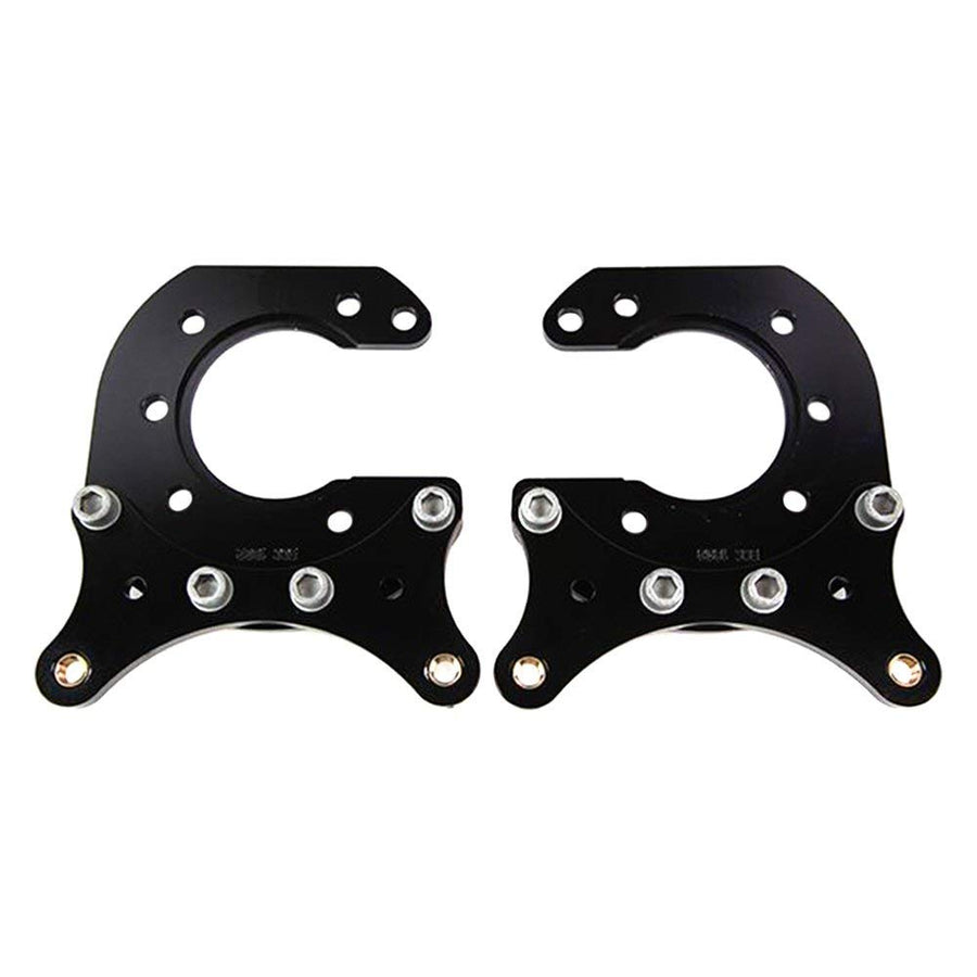 Brackets (2) - Rear-Olds/Pont, P/S 2.81" Offset