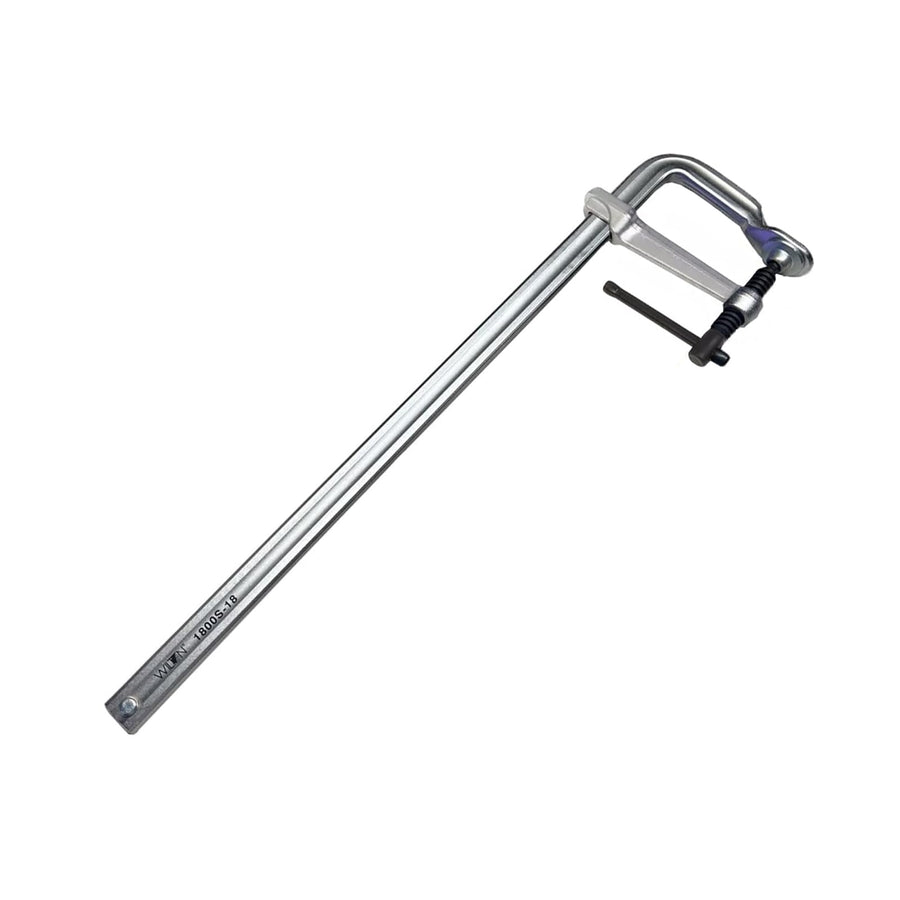 Wilton F-Clamp Regular-Duty, 18" Opening, 4-3/4" Throat, 1800 Lbs. Clamping Force (Model 1800S-18)