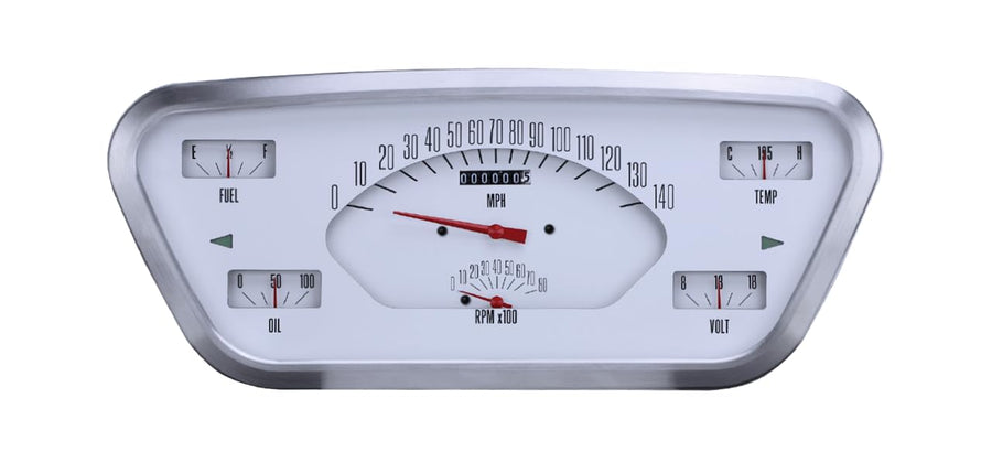 FT53W Classic Instruments '53 - '55 Ford F100 - White