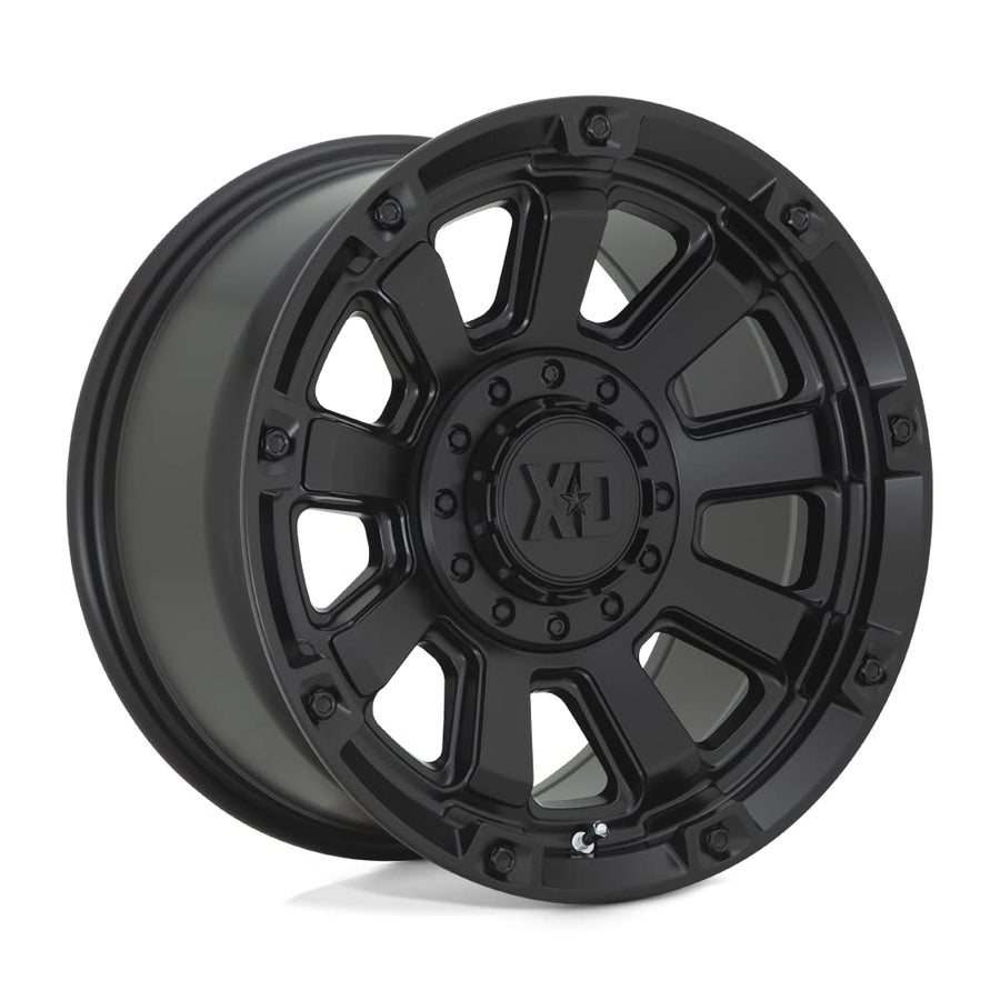 Xd852 Gauntlet Satin Black Wheel XD Wheels with Alloy Steel (17 x 9. inches /6 x 106 mm, 0 mm Offset)