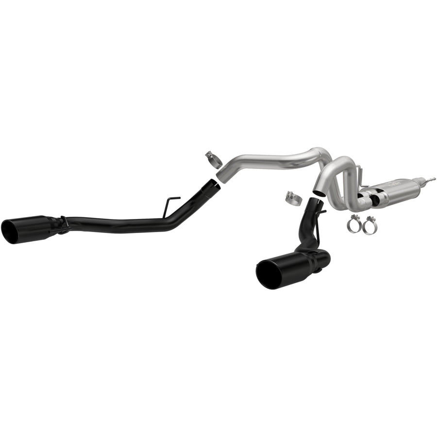 MagnaFlow Performance Exhaust System Cat-Back, 19584 NEO Series, Compatible with 2021-2024 Ford F-150 Tremor, Dual Split Rear Exit Style