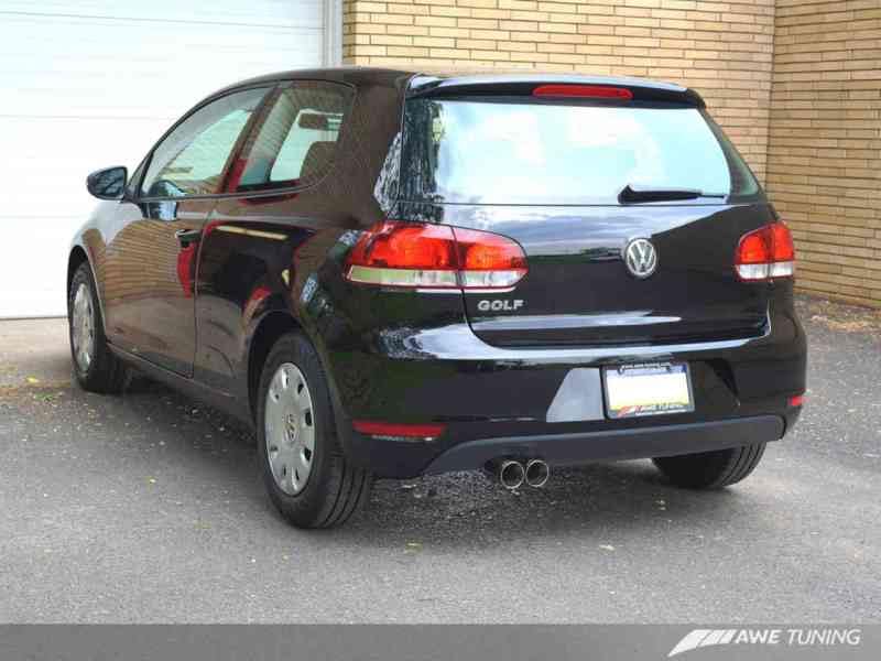 2.5L AWE Tuning Golf/Rabbit Catback Performance Exhaust - 3010-22020