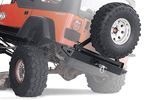 Rock Crawler WARN 61860 Rear Bumper for Jeep CJ7 (1976-1986)