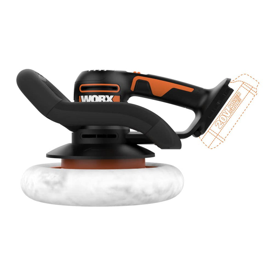 20V Worx WX856L.9 10" Orbital Buffer/Polisher (Tool Only)