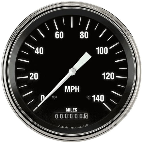 Hot Rod Classic Instruments HR56SLF 4-5/8-Inch Speedometer