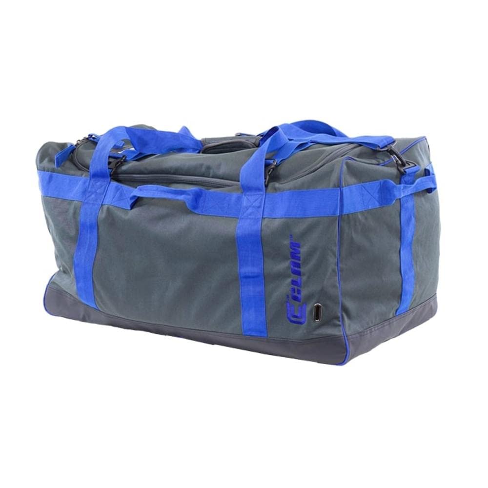 CLAM Heavy-Duty 14531 Ice Fishing Gear Bag – 600D Waterproof Shell, Large Storage Pockets, Protects Tackle & Equipment