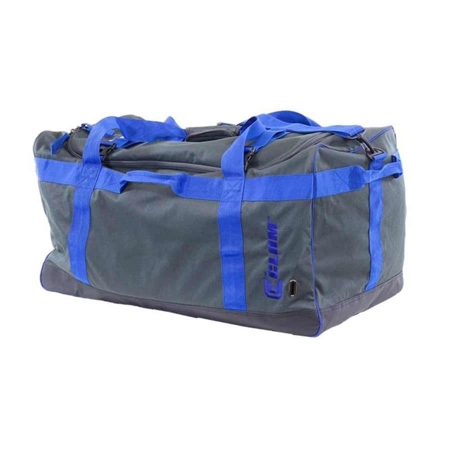 CLAM Heavy-Duty 14531 Ice Fishing Gear Bag – 600D Waterproof Shell, Large Storage Pockets, Protects Tackle & Equipment