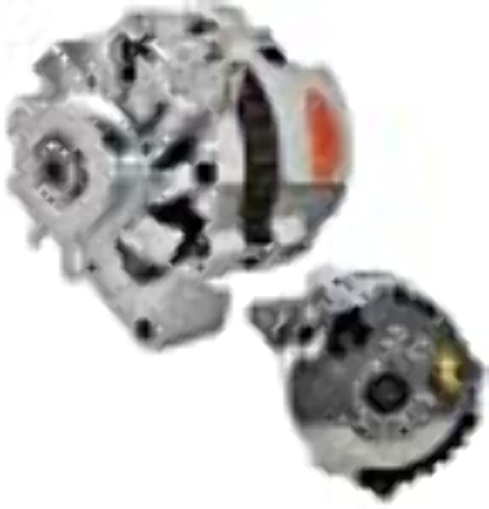 GM CS121 Powermaster 179261-114 Chrome 100A 6 grv Pulley Offset Right Mtg 1-Wire or OE Hookup
