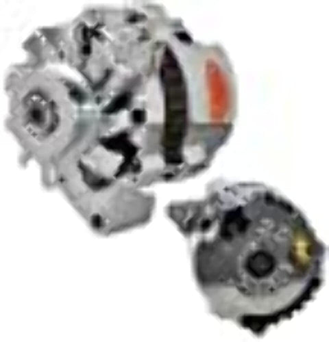 GM CS121 Powermaster 179261-114 Chrome 100A 6 grv Pulley Offset Right Mtg 1-Wire or OE Hookup