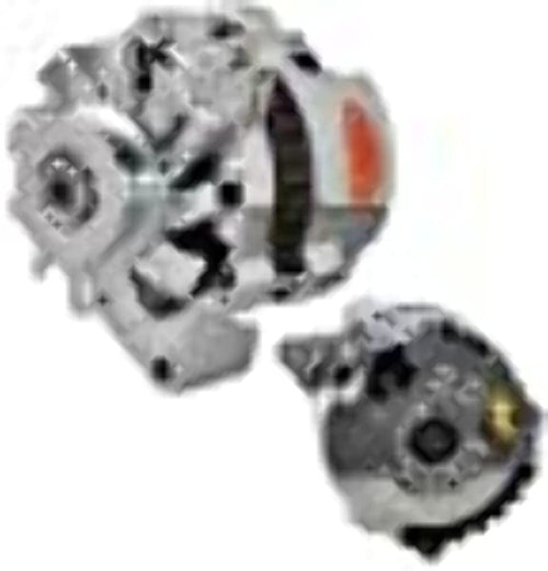 GM CS121 Powermaster 179261-114 Chrome 100A 6 grv Pulley Offset Right Mtg 1-Wire or OE Hookup