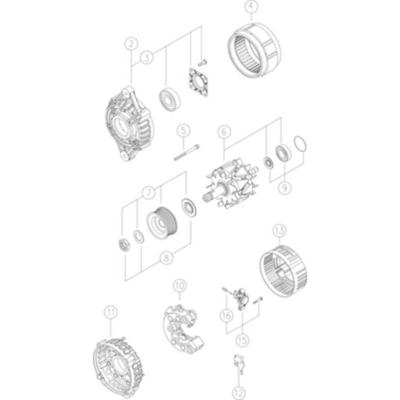 MG177 Mahle Alternator