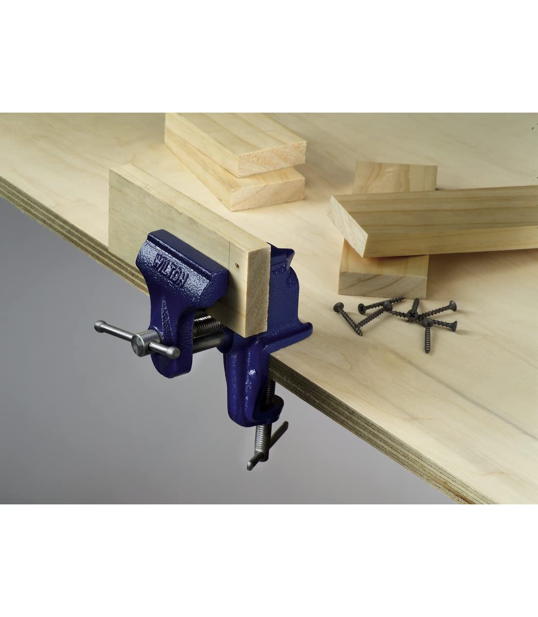 Clamp-On Wilton Vise, 3" Jaw Width, 2-1/2" Max Opening (Model 150)