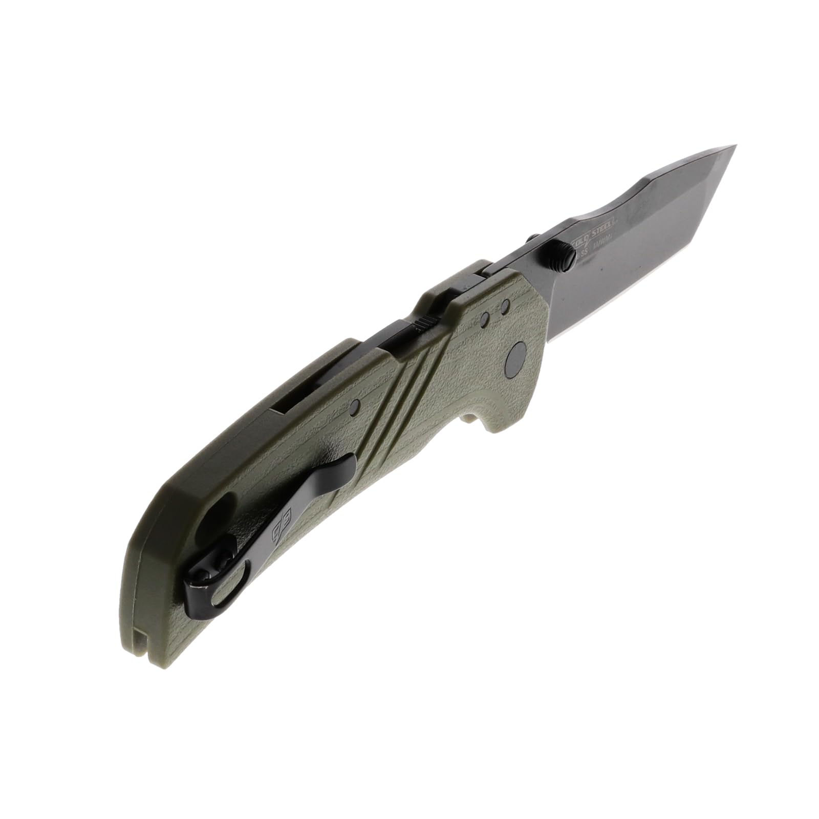 Cold Steel 3" CS-FL-30DPLT-BGZ Engage / 3" Tanto Point Blade / 2.4Mm Thick, OD Green