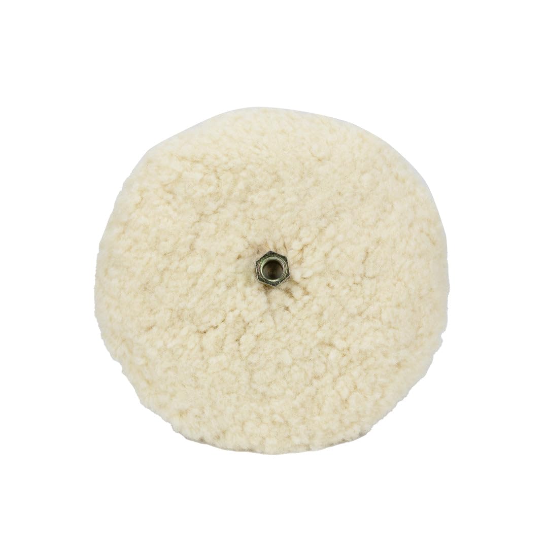 100% Australian Wool Cutting Pad MaxShine Double Sided - 9 inches