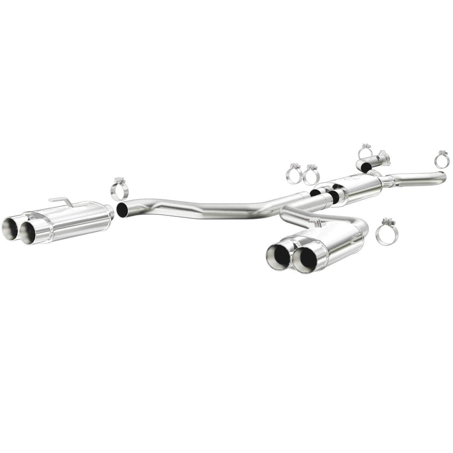 Performance MagnaFlow Exhaust System 16837: Cat-Back, Street Series, Compatible with 1992-1996 Chevrolet Corvette