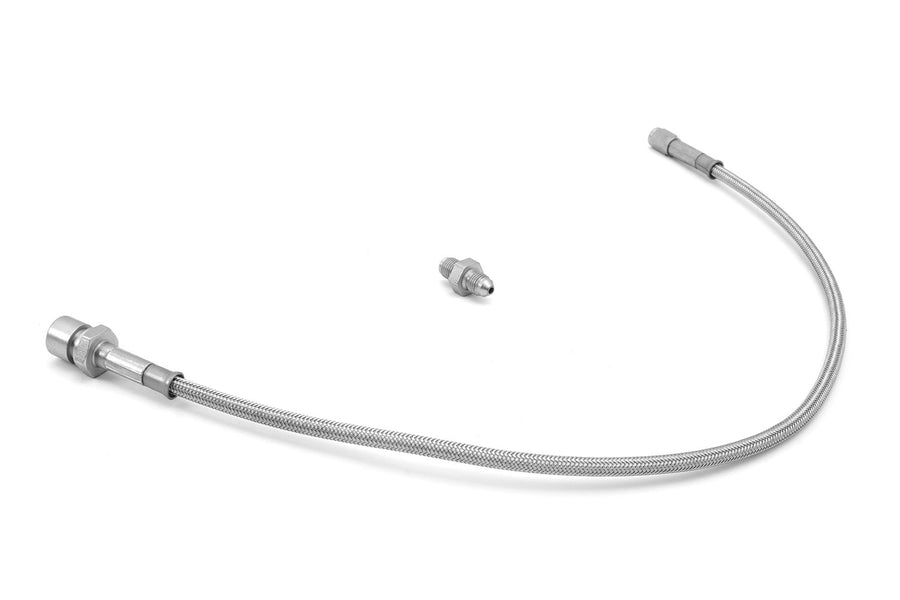Brake Hose Kit, Front, Stainless Steel, Drum | Rugged Ridge | 16734.02 | Fits 1972-1973 Jeep CJ-5 & CJ-6