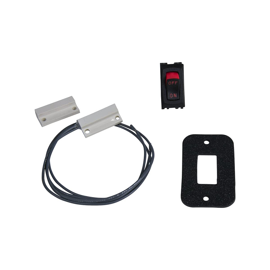 Electric Kwikee Step Replacement Magnetic Door Switch and Power Kit for RVs & Travel Trailers, White