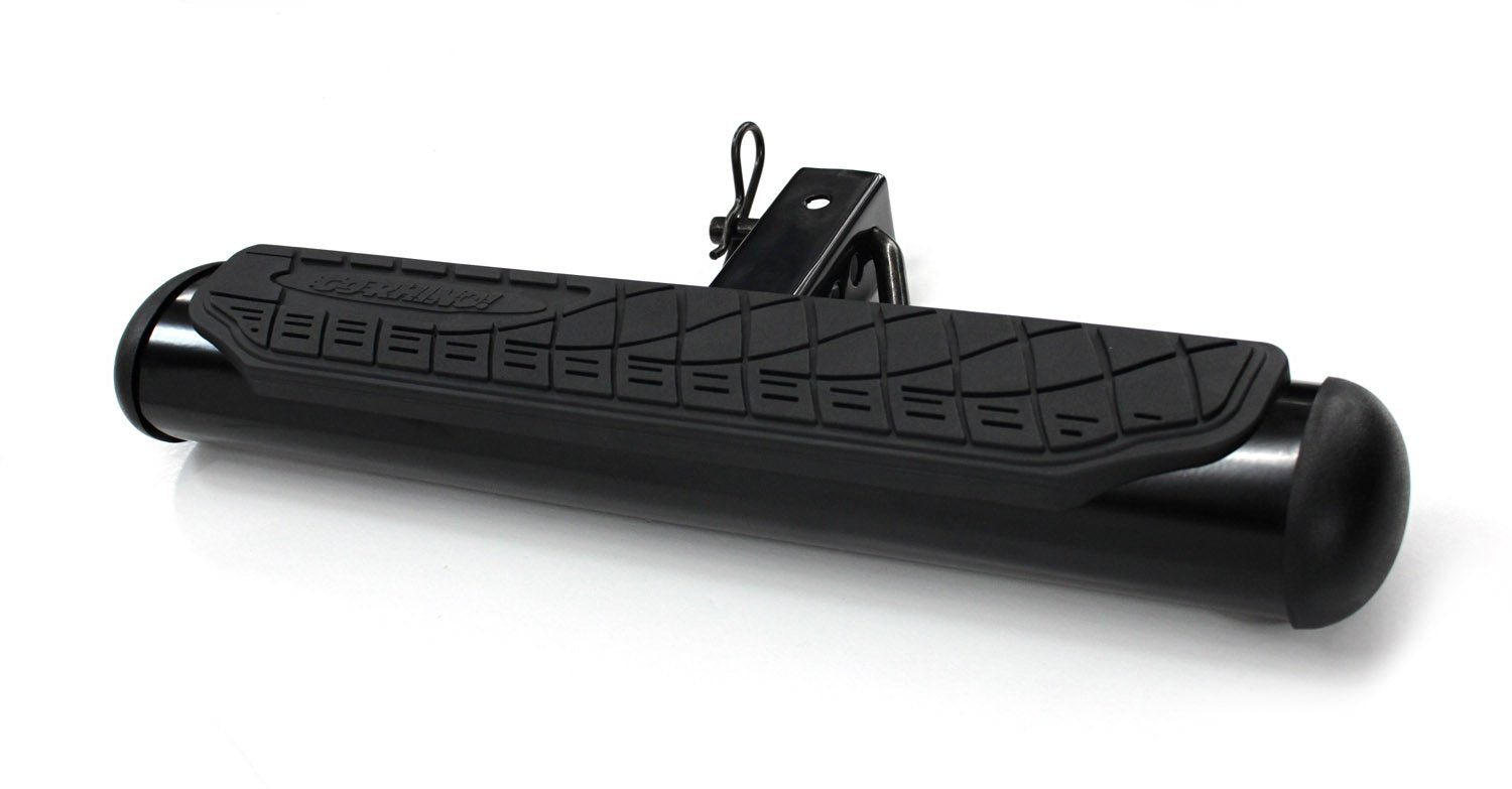 460B Go Rhino 4" Oval Hitch Step - Black, 2" Receiver