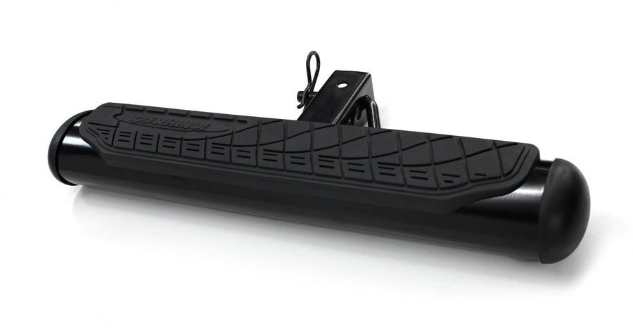 460B Go Rhino 4" Oval Hitch Step - Black, 2" Receiver