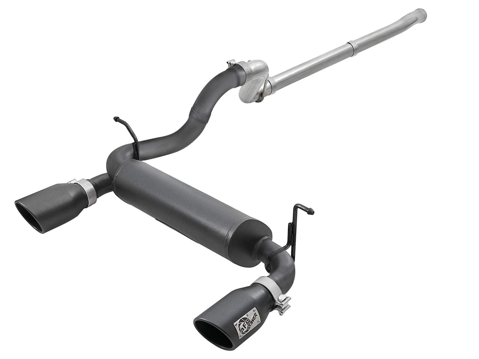 Rebel Series aFe Power 49-48076-B Performance Cat-Back Exhaust System