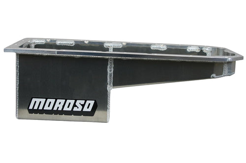 Moroso Aluminum Oil Pan, Mopar Gen 3 Hemi Hellcat 21166, Drag Pack Crossmember