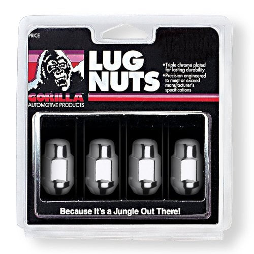 Acorn Bulge Seat Lug Nuts Gorilla Automotive 41187 (1/2" Thread Size)