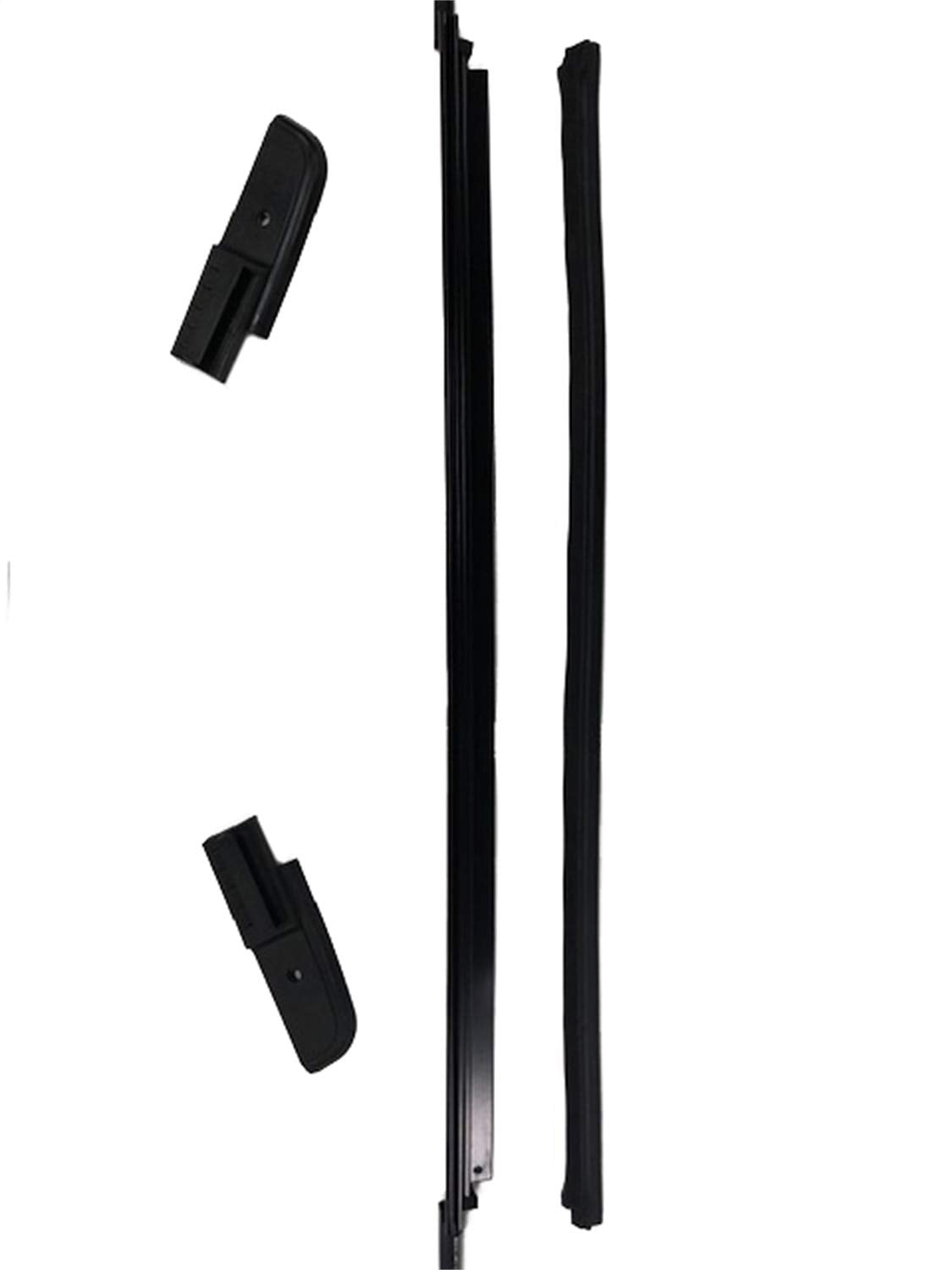Tailgate RAMPAGE PRODUCTS Tonneau Bar Kit for Jeep Wrangler JL | Black, Alloy Steel | 87136 | Fits 2018-2025 Jeep Wrangler JL