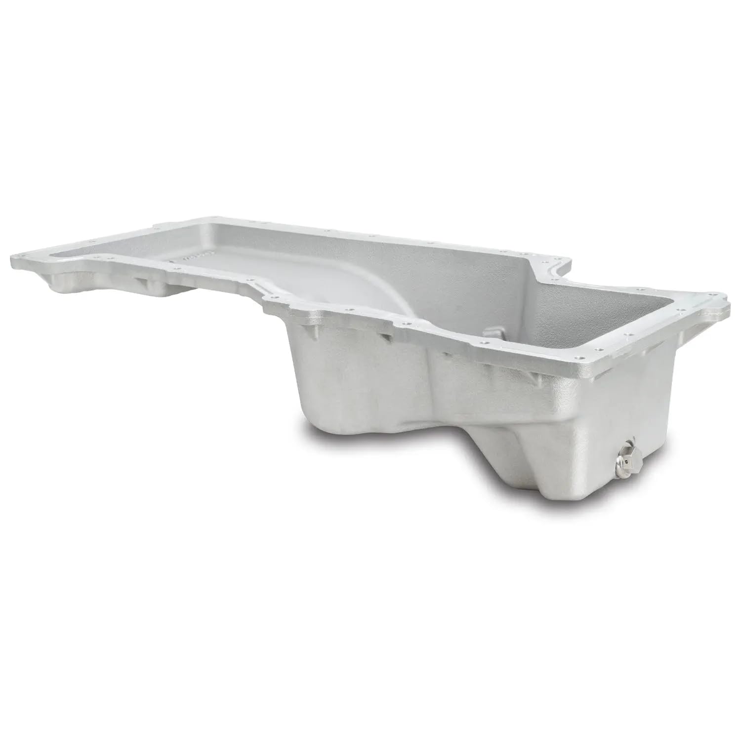 Heavy Duty PPE High Capacity Cast Aluminum Oil Pan (Raw) 114054000 Compatible for 2020+ Chevy Silverado or GMC Sierra with 3.0L Duramax