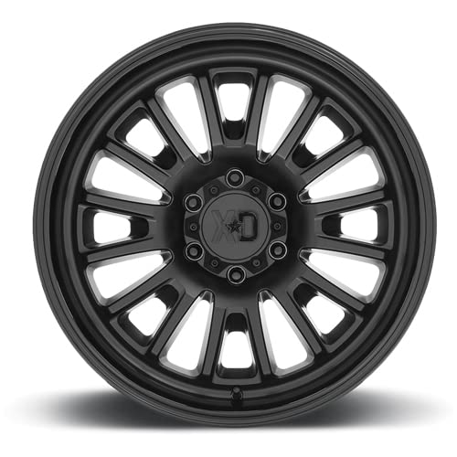 XD Wheels Xd864 Satin Black Rover with Gloss Black Lip Wheel Alloy Steel (20 x 10. inches /5 x 78 mm, -18 mm Offset)